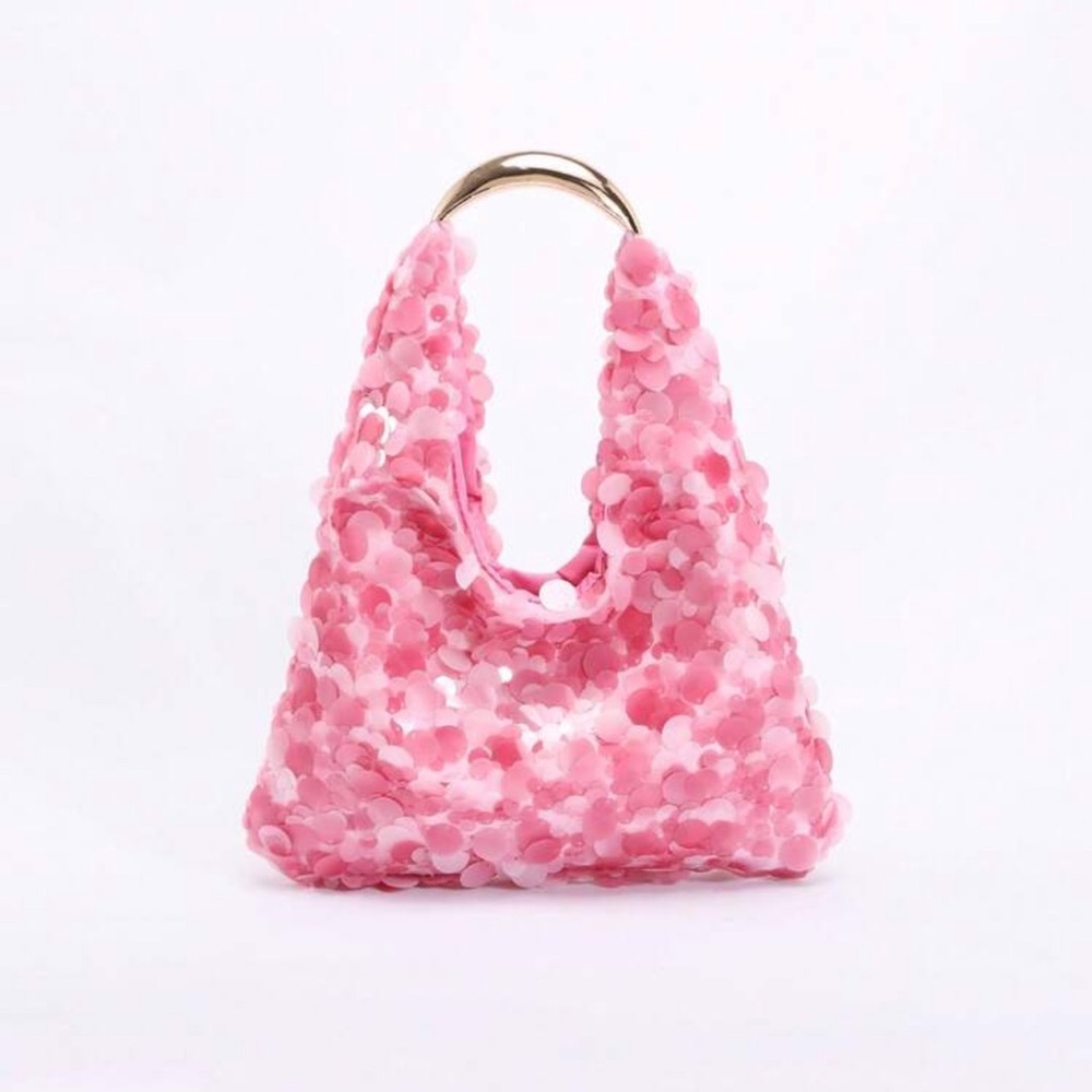 👛 Pink Sequin Bag 👛